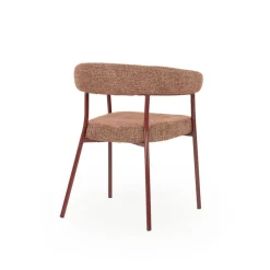 Yovi - burgundy Eetkamerstoelen