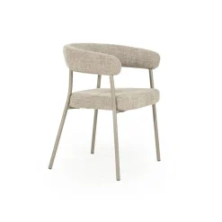 New Yovi - taupe Eetkamerstoelen